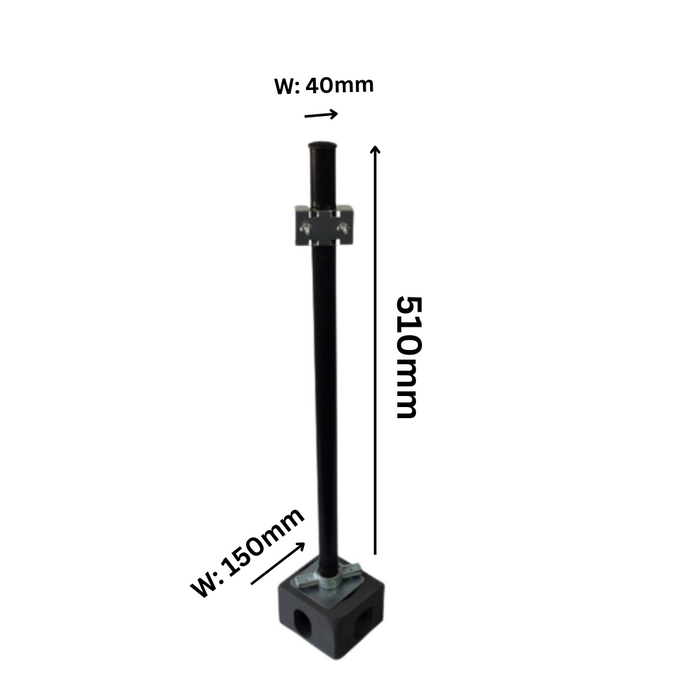 Shipping Container Utility Pole for Floodlight, CCTV and Light Fixings