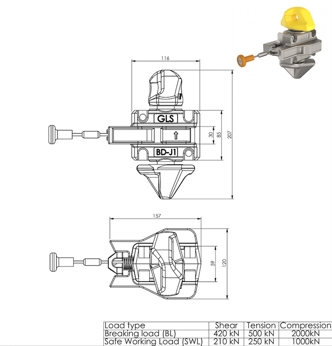 Technical Sheet Dimensions