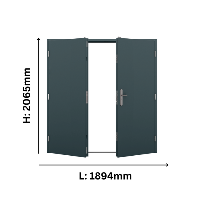 Shipping Container Double Doors