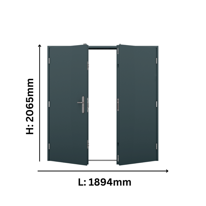 Shipping Container Double Doors