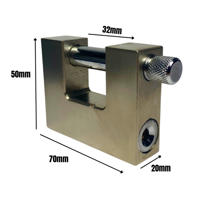 Heavy Duty 70mm Padlocks *Keyed Alike Option Available*